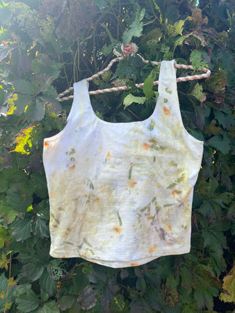 Flower Boobie Crop Top - Medium