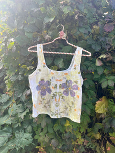Flower Boobie Crop Top - Medium
